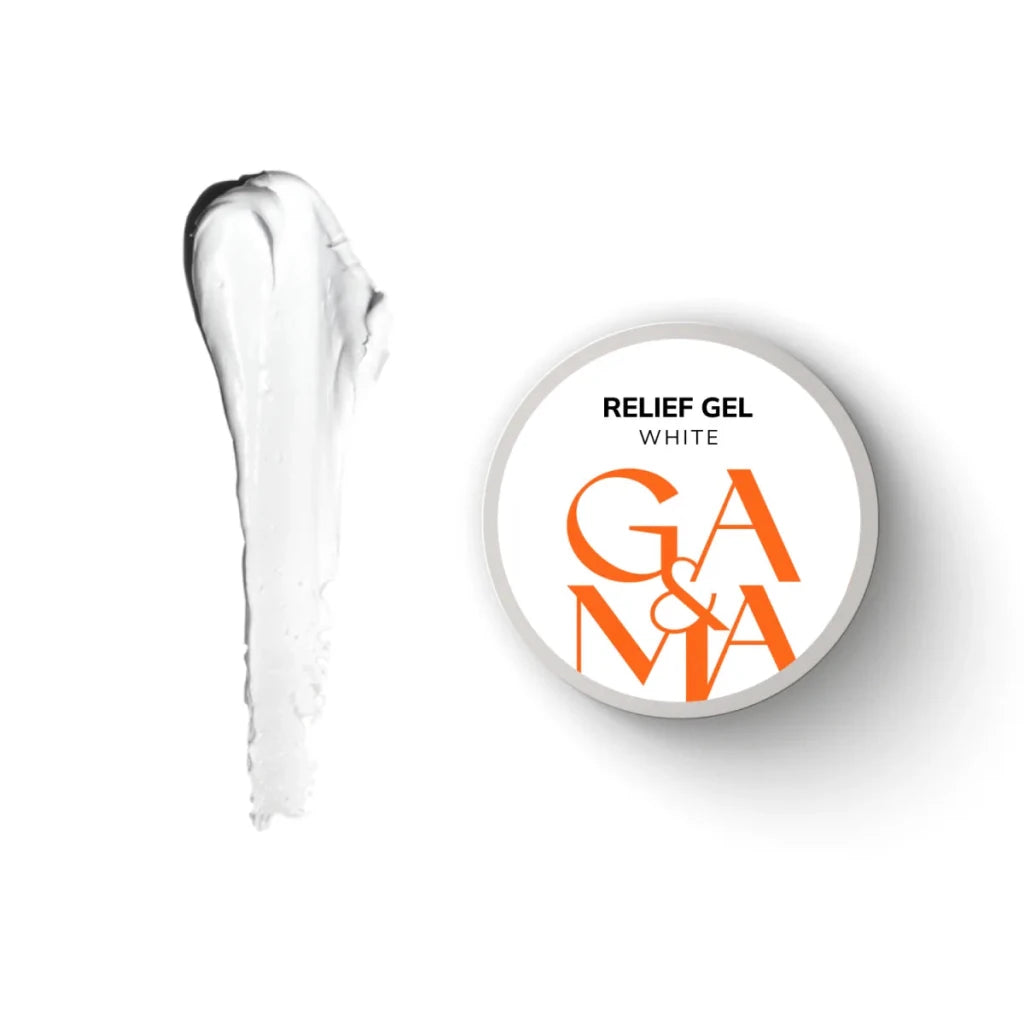 GA&MA Relief Gel White 5 g - Level Up Beauty Supply