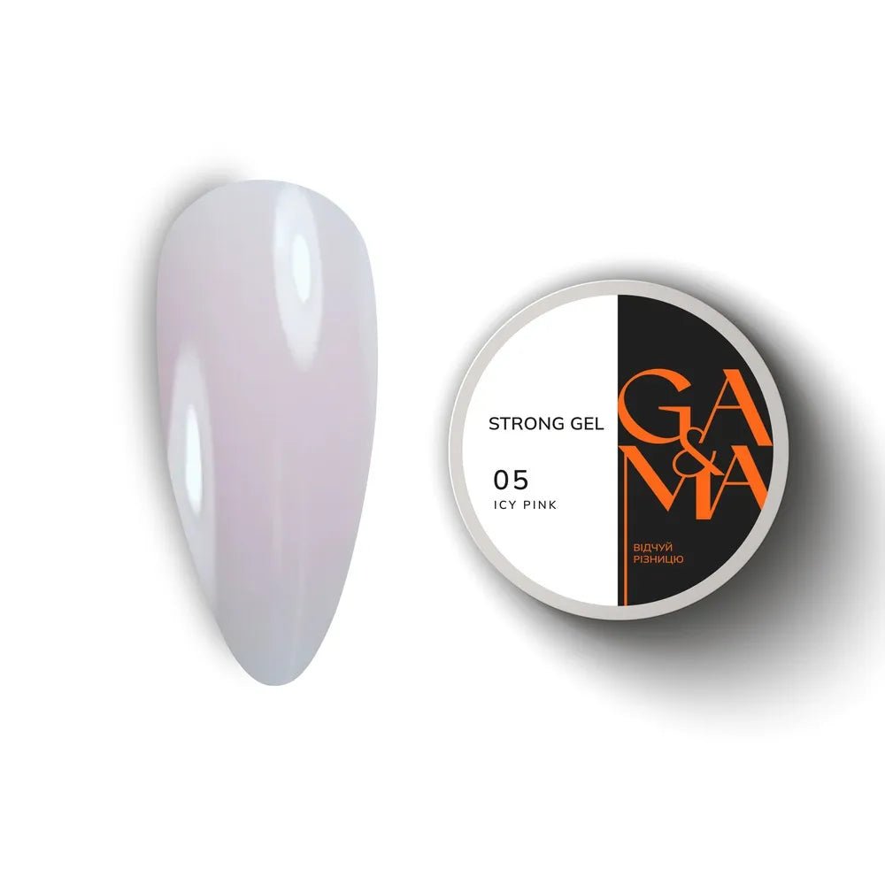 GA&MA Strong Gel 005 Icy Pink 30 ml - Level Up Beauty Supply