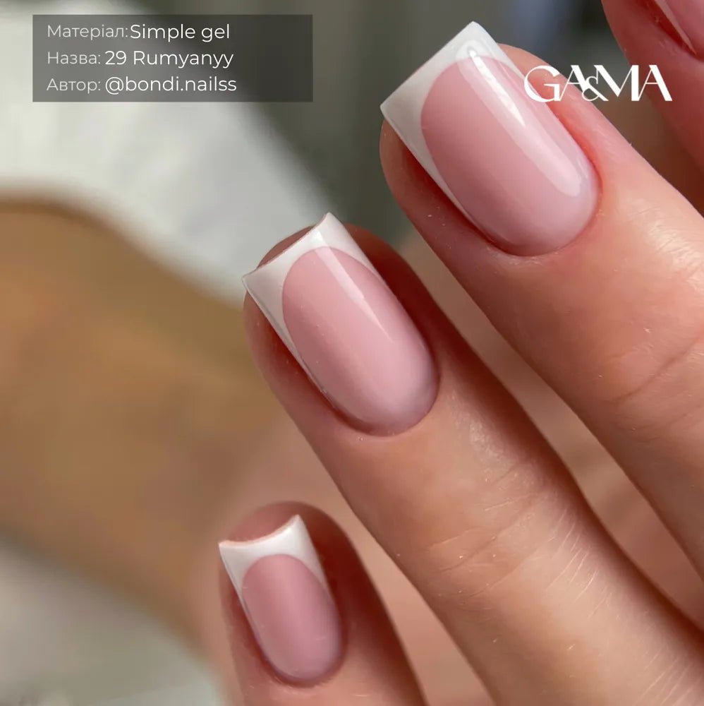 GA&MA Simple gel 029 Rumyanyy - Level Up Beauty Supply