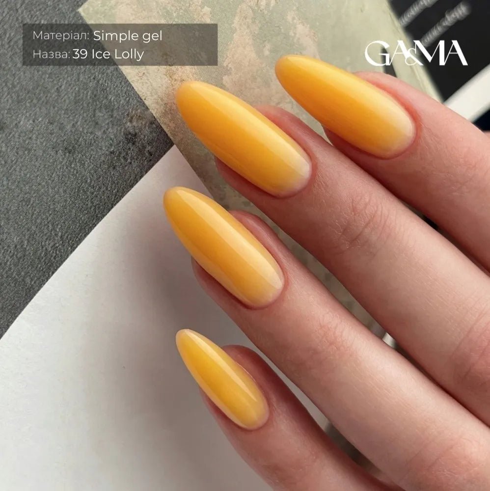 GA&MA Simple gel 039 Ice Lolly - Level Up Beauty Supply