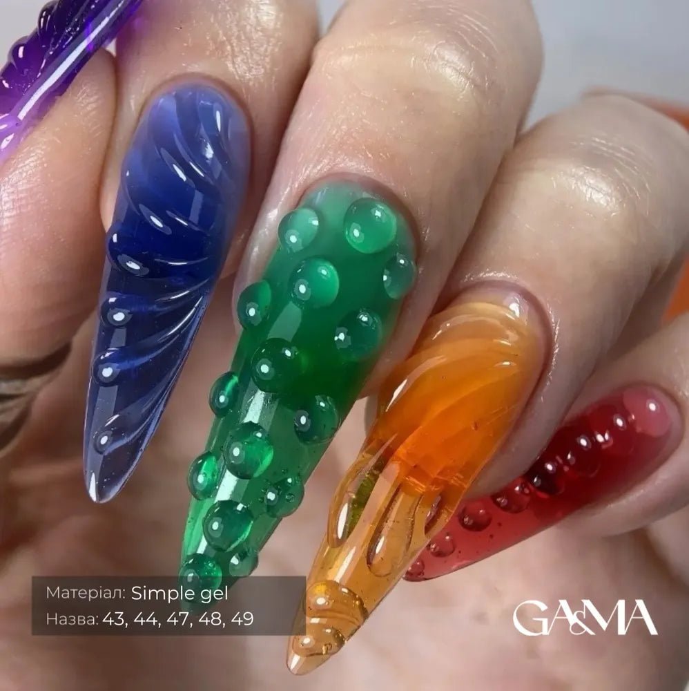 GA&MA Simple gel 049 Emerald - Level Up Beauty Supply