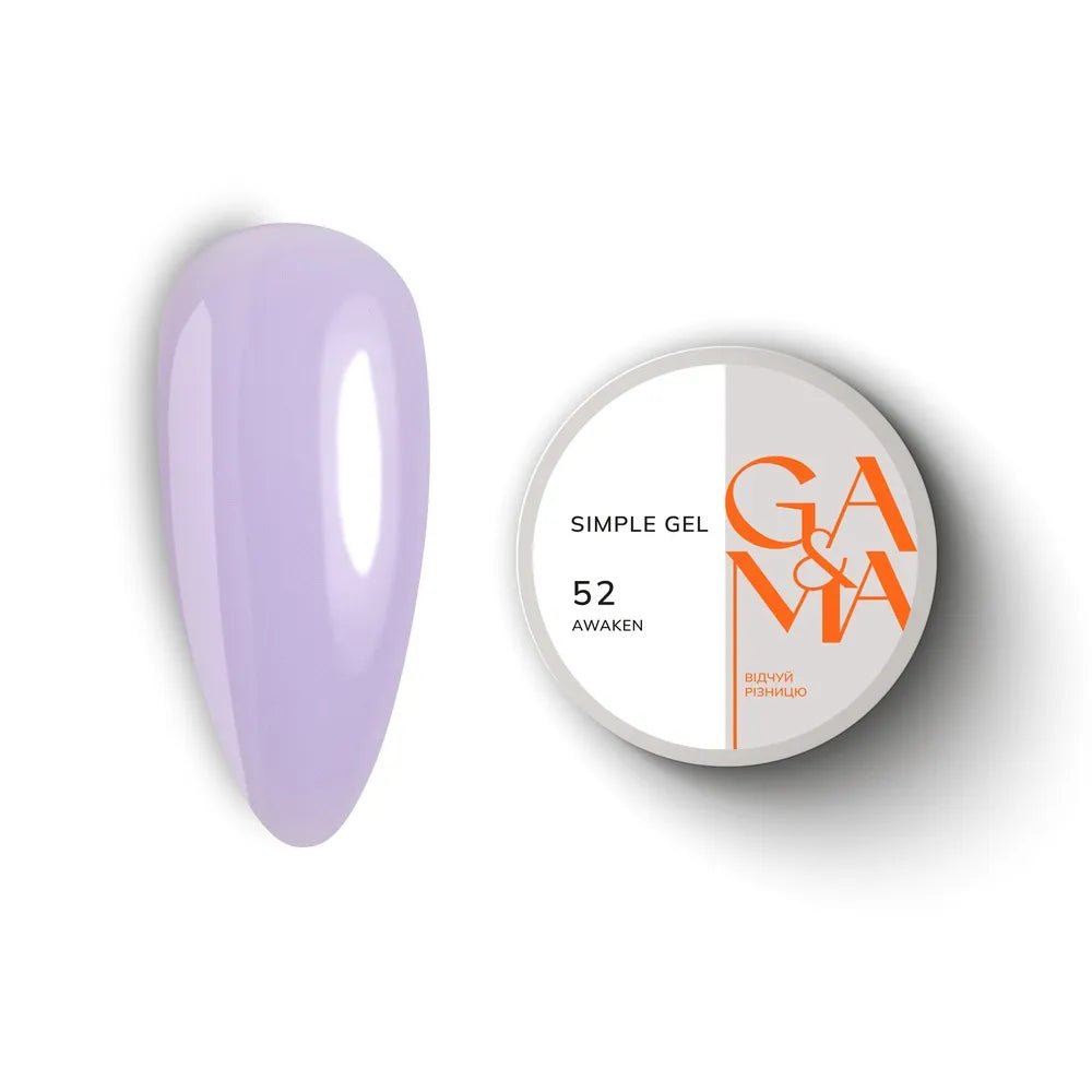 GA&MA Simple gel 052 Awaken - Level Up Beauty Supply