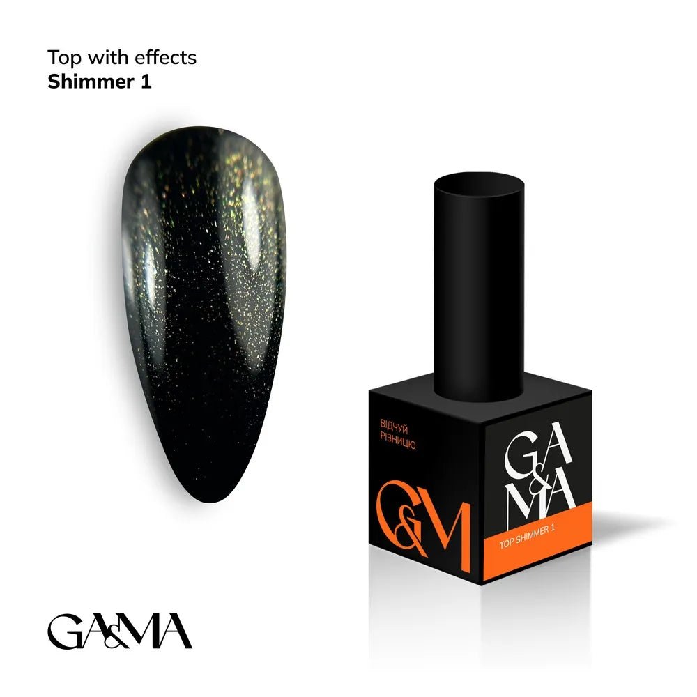 GA&MA Top Shimmer 1 10 ml - Level Up Beauty Supply