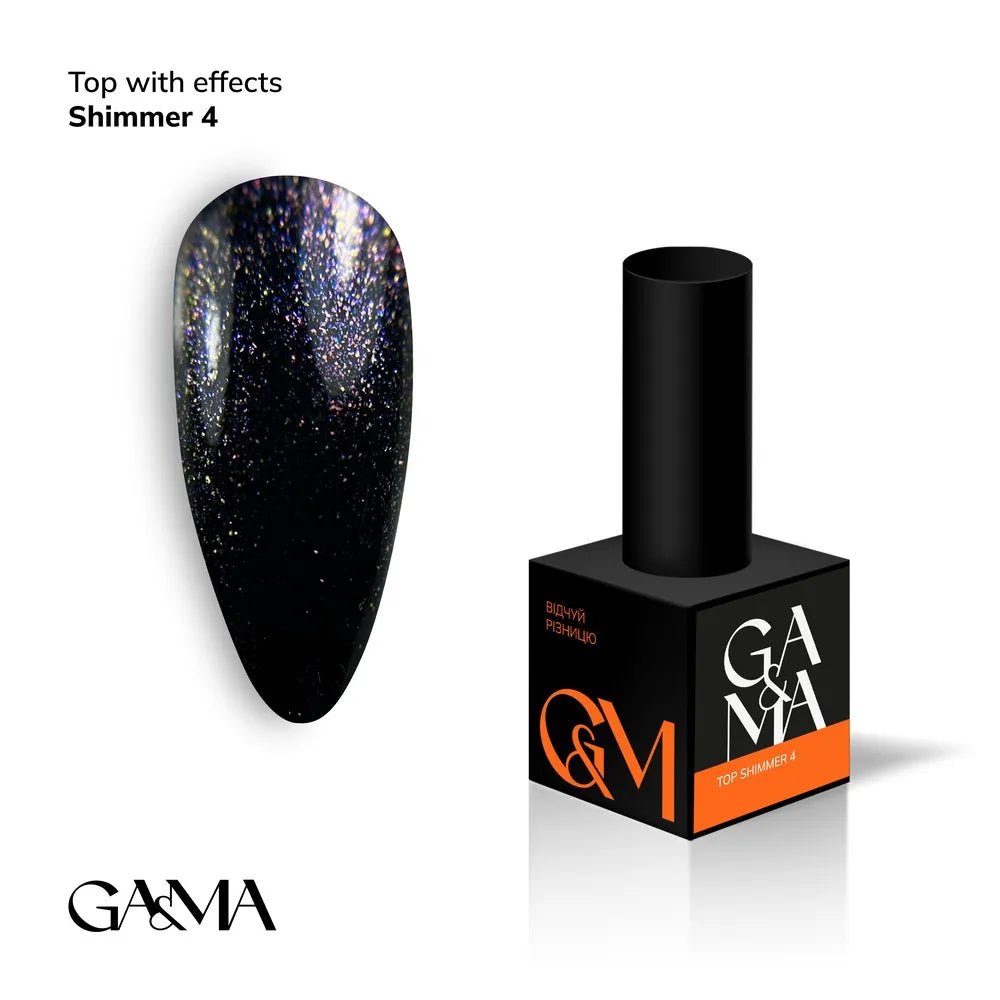 GA&MA Top Shimmer 4 10 ml - Level Up Beauty Supply