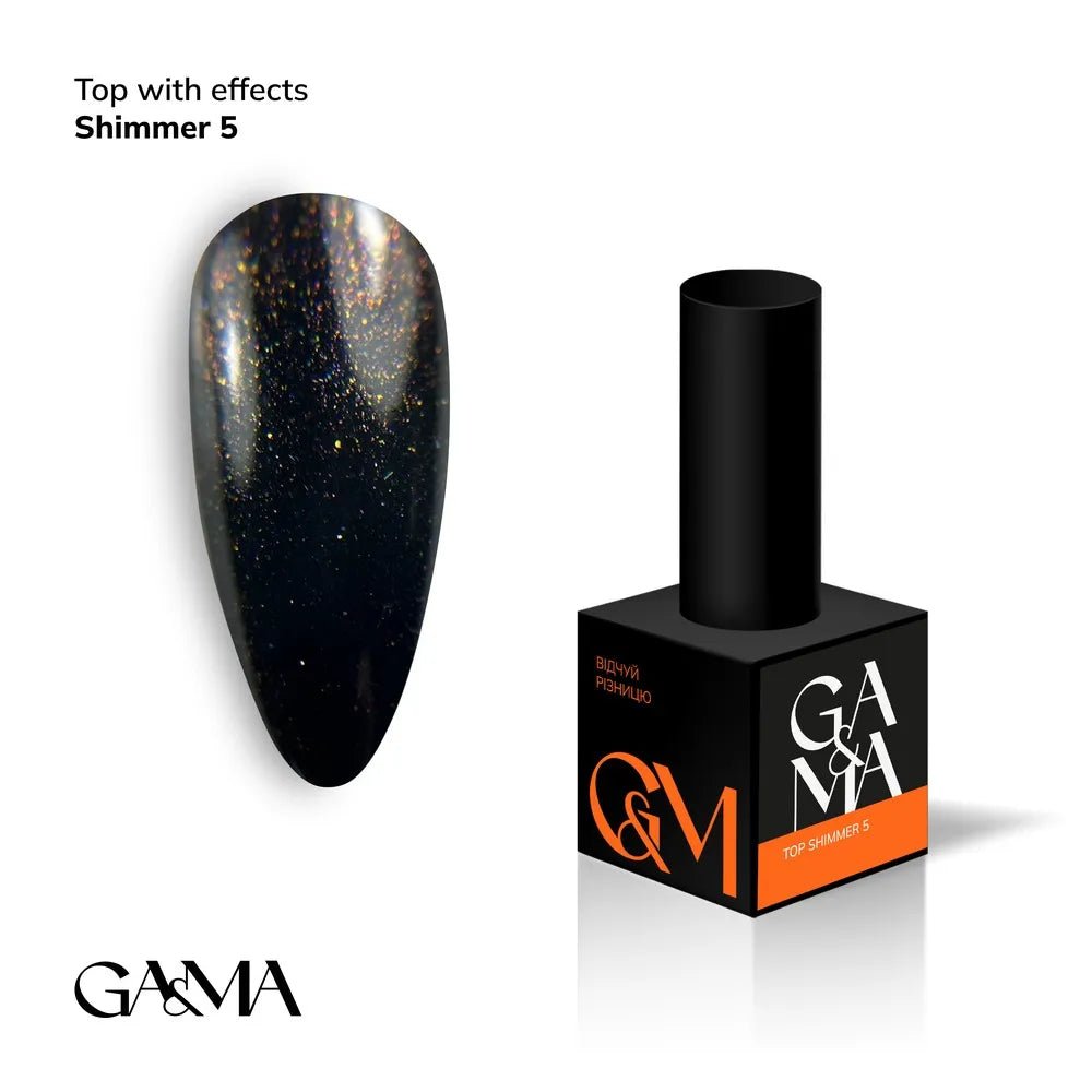 GA&MA Top Shimmer 5 10 ml - Level Up Beauty Supply