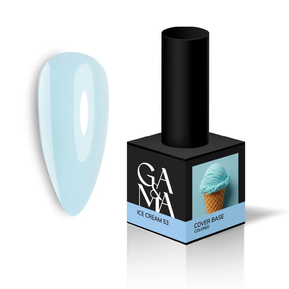 GA&MA Cover base Colored 053 Ice Cream 15 ml - Level Up Beauty Supply