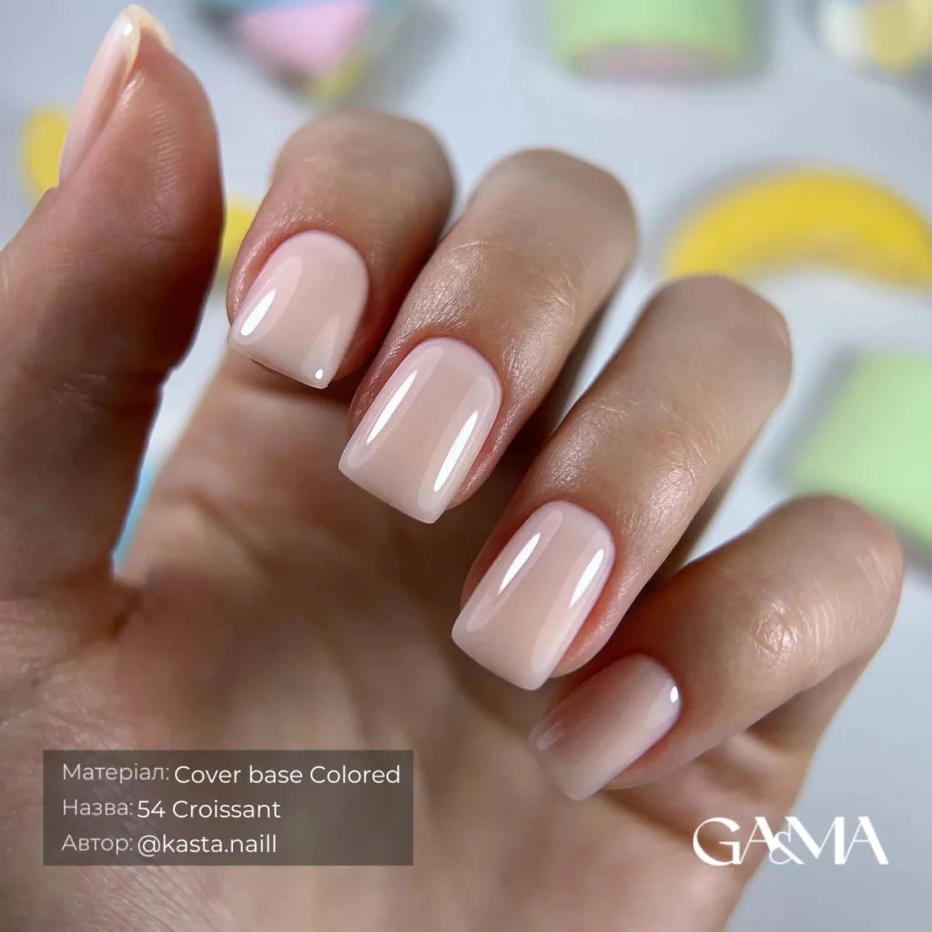 GA&MA Cover base Colored 054 Croissant 15 ml - Level Up Beauty Supply