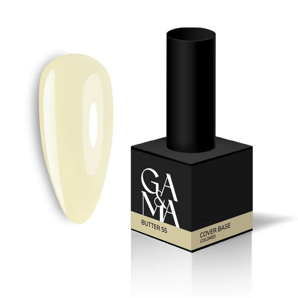 GA&MA Cover base Colored 055 Light Butter 15 ml - Level Up Beauty Supply
