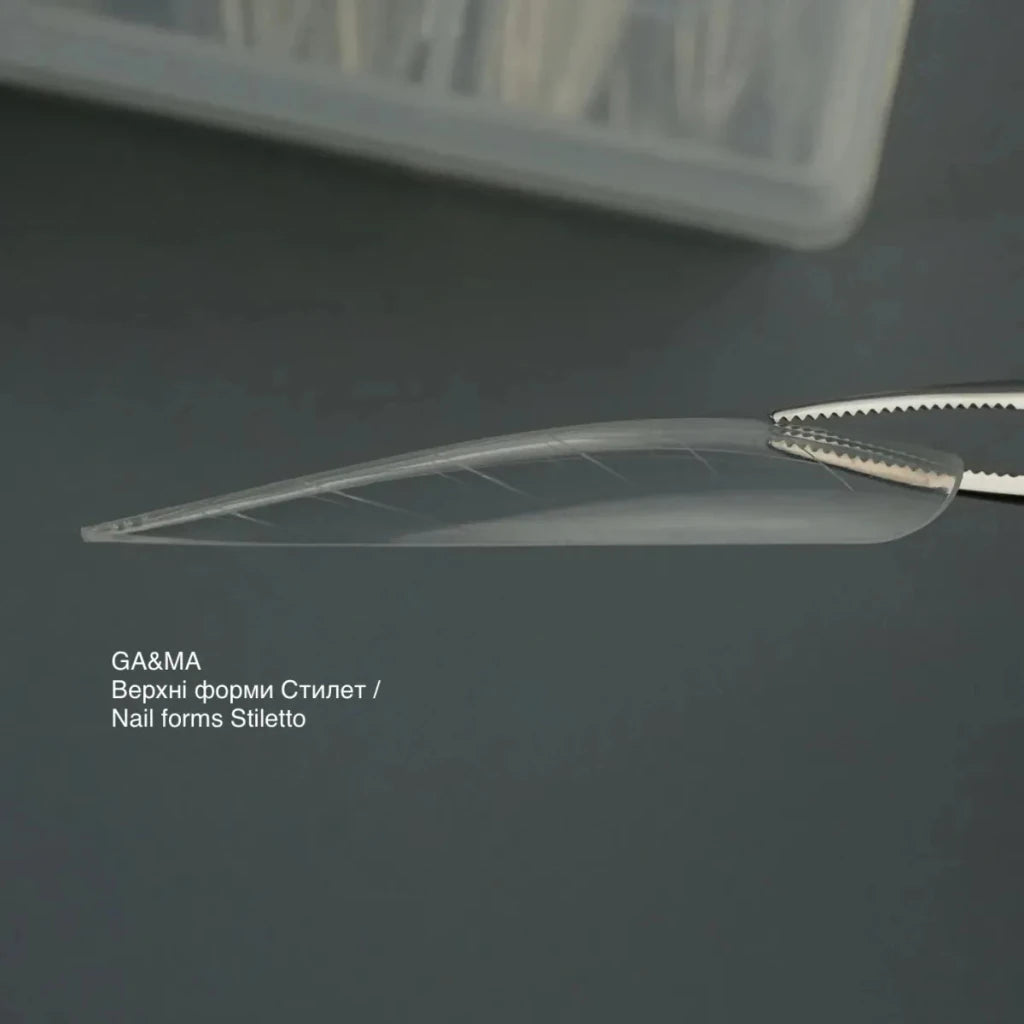 GA&MA Dual Forms Stiletto, 120 pcs - Level Up Beauty Supply