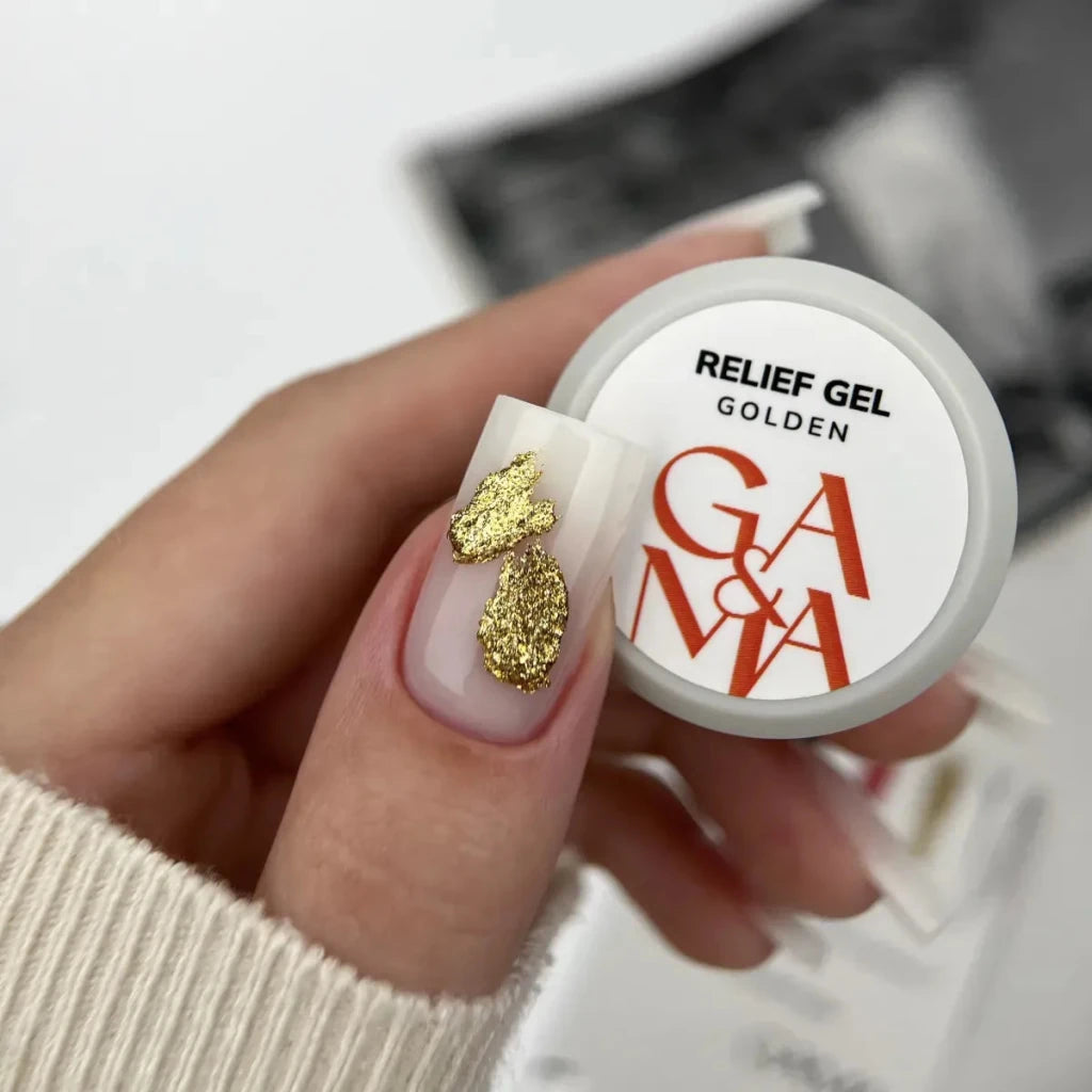 GA&MA Relief Gel Gold 5 g - Level Up Beauty Supply