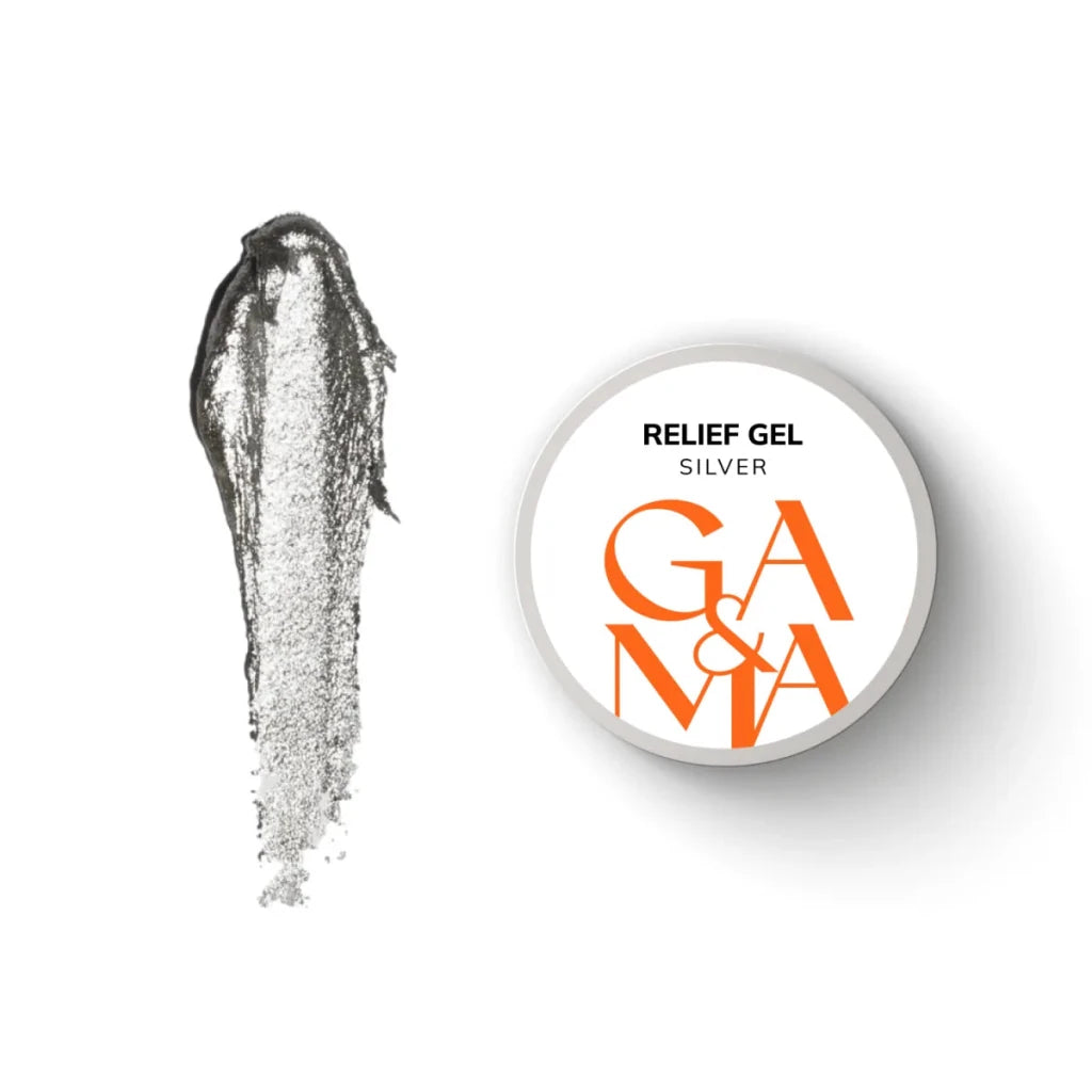 GA&MA Relief Gel Silver 5 g - Level Up Beauty Supply