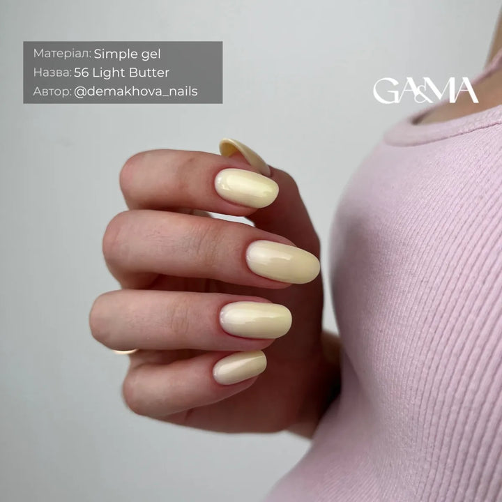 GA&MA Simple gel 055 Butter