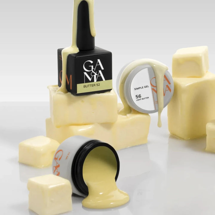 GA&MA Cover base Colored 052 Butter 15 ml - Level Up Beauty Supply