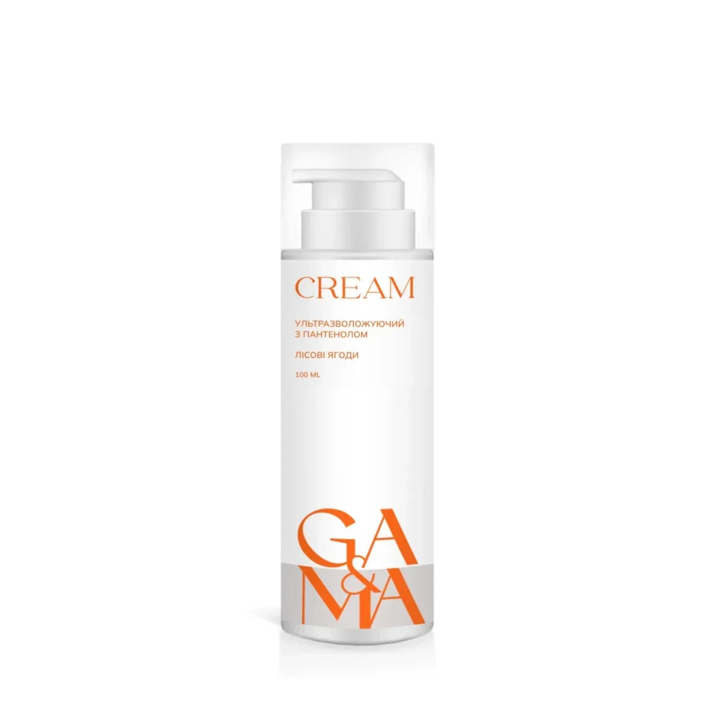 GA&MA Ultra moisturizing Cream with Panthenol (wild berries) 100 ml - Level Up Beauty Supply
