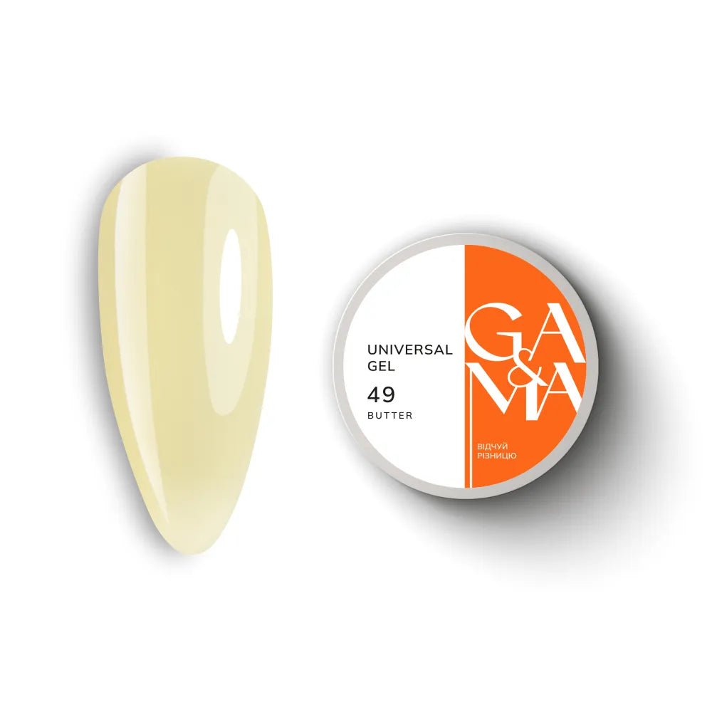 GA&MA Universal Gel 049 Butter - Level Up Beauty Supply