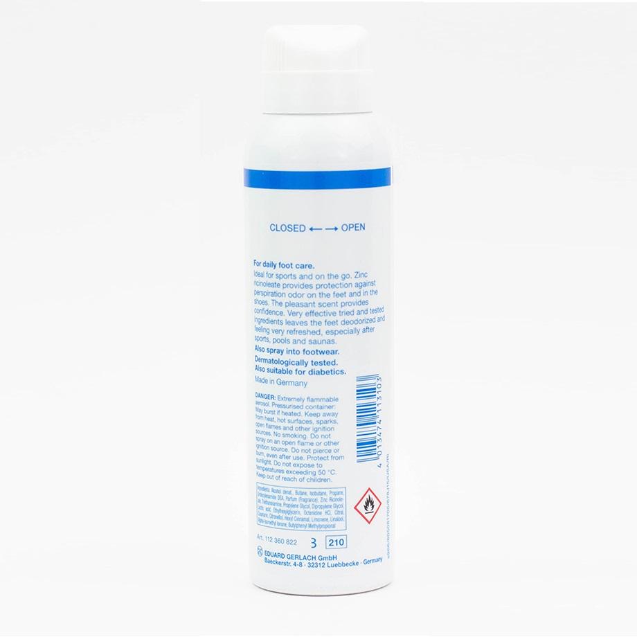 GEHWOL Foot+Shoe Deodorant, 150ml/ 5.3oz - Level Up Beauty Supply