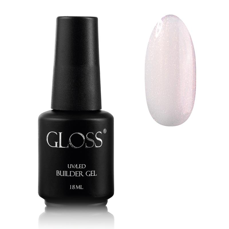 GLOSS Builder Gel Pink Shine, 18 ml