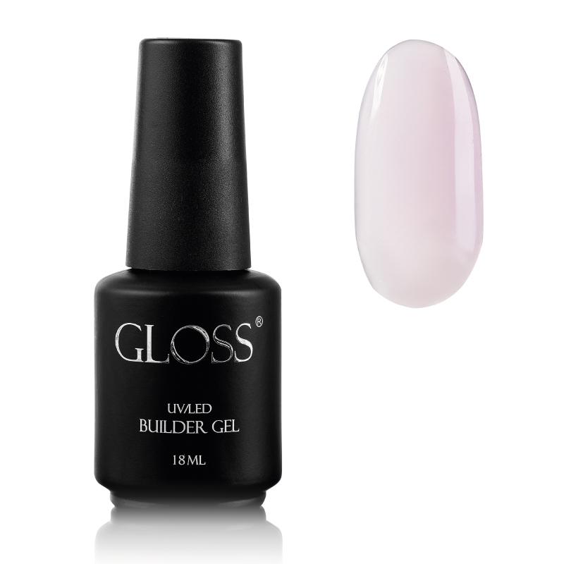 GLOSS Builder Gel in a bottle Valentine, 18ml