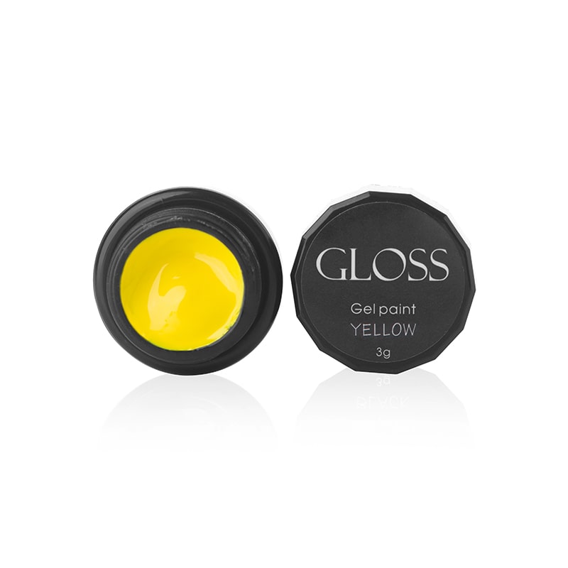 GLOSS Gel Paint Yellow, 3g