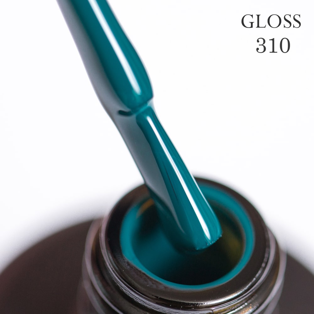 GLOSS Gel Polish 310 (Emerald), 11ml