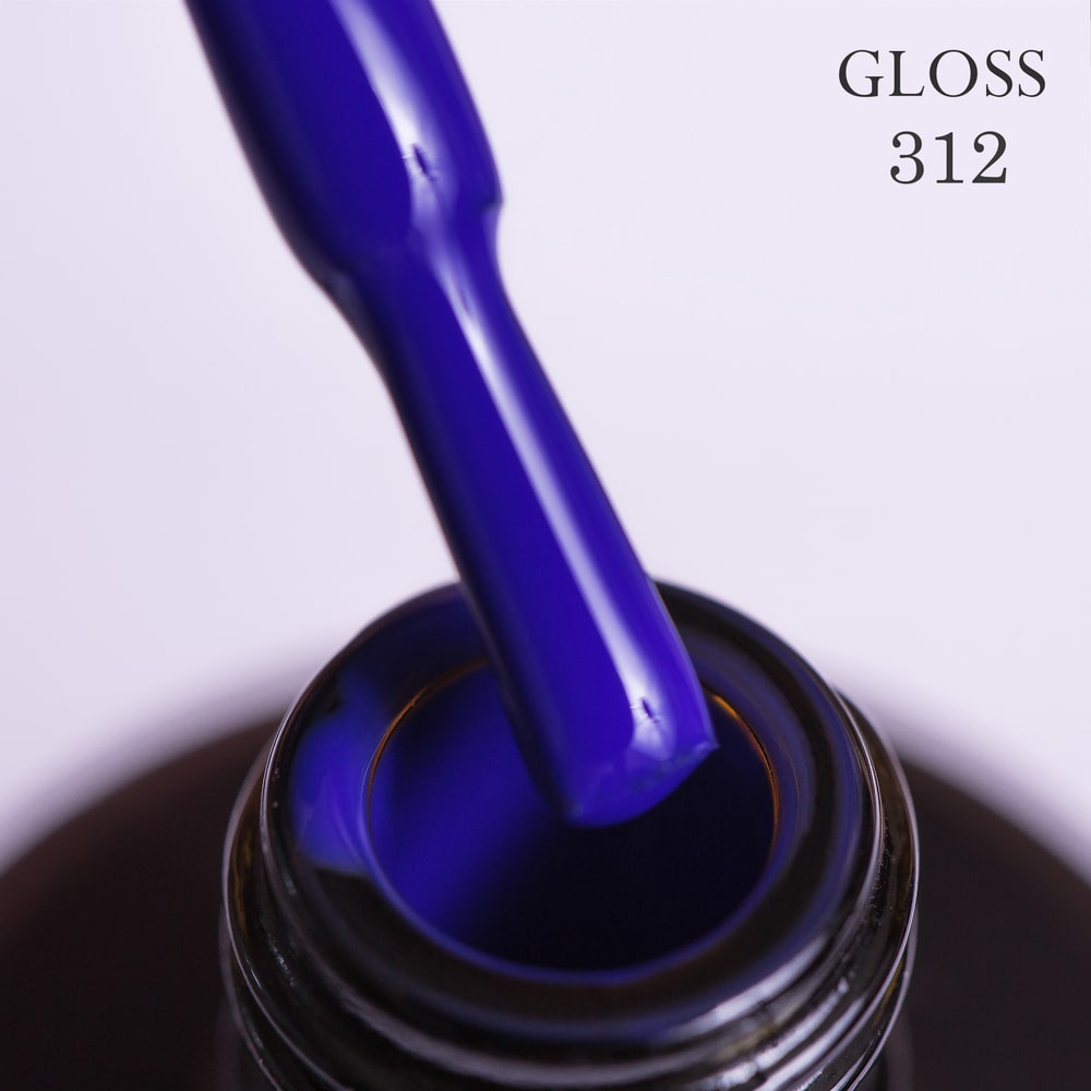 GLOSS Gel Polish 312 (Indigo), 11ml