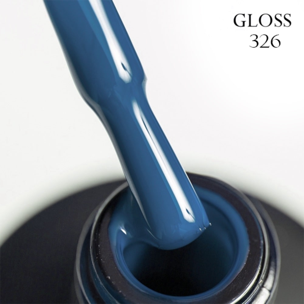 GLOSS Gel Polish 326 (Cornflower), 11ml