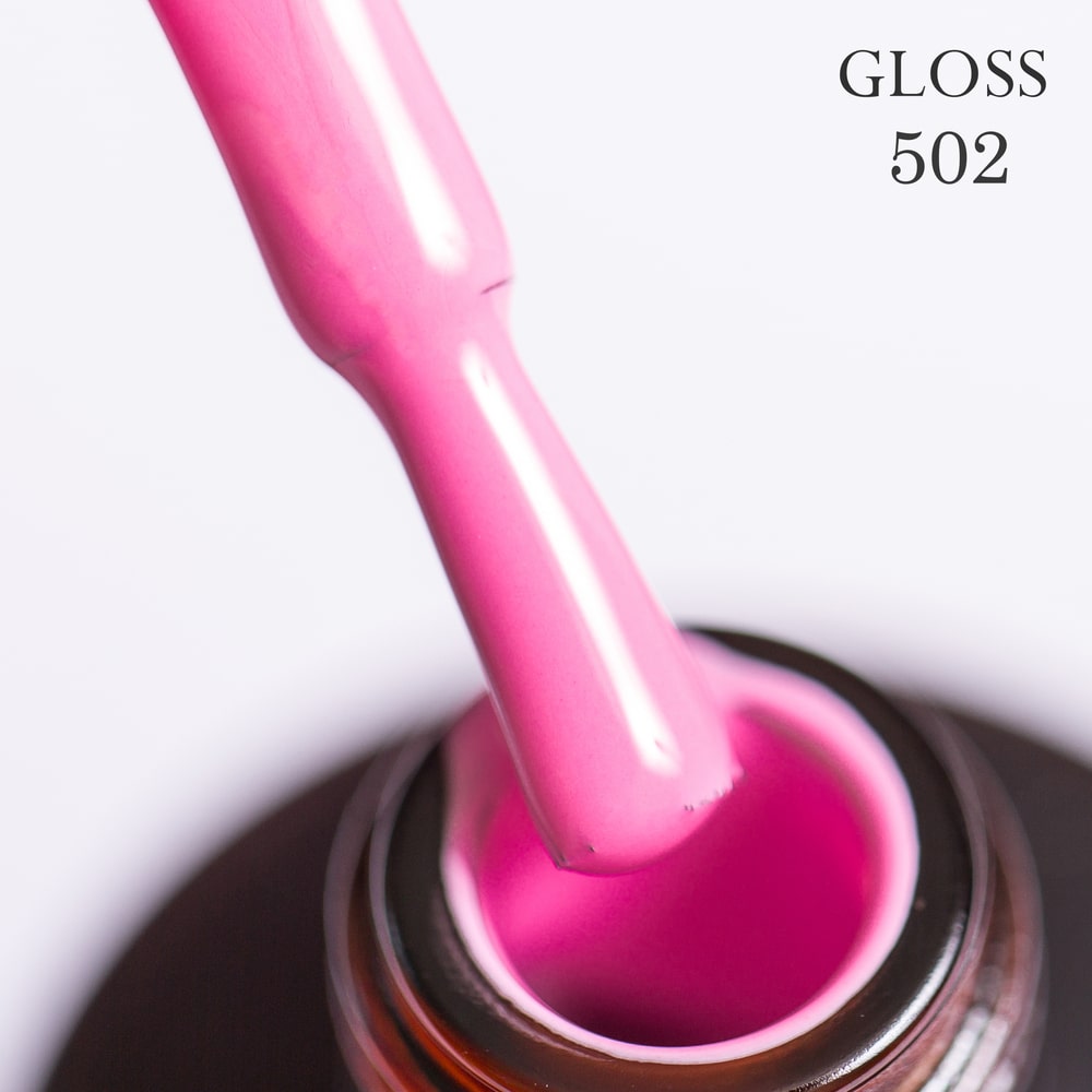 GLOSS Gel Polish 502 (Pink Barbie), 11ml