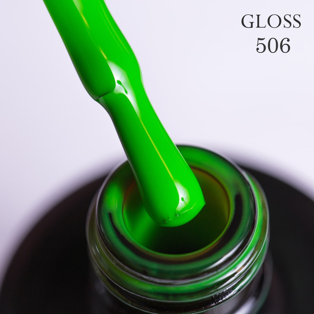 GLOSS Gel Polish 506 (Lime neon), 11ml