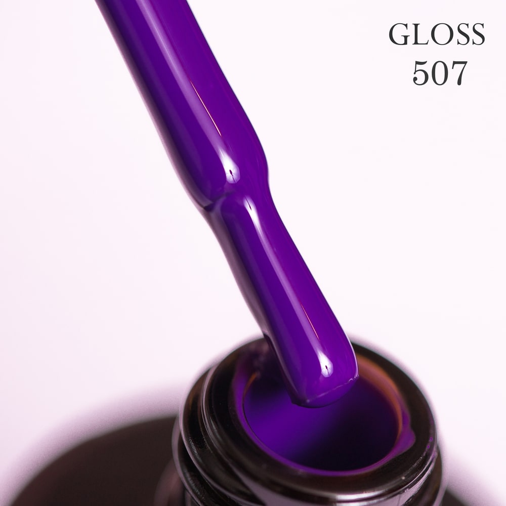 GLOSS Gel Polish 507 (Bright violet), 11ml