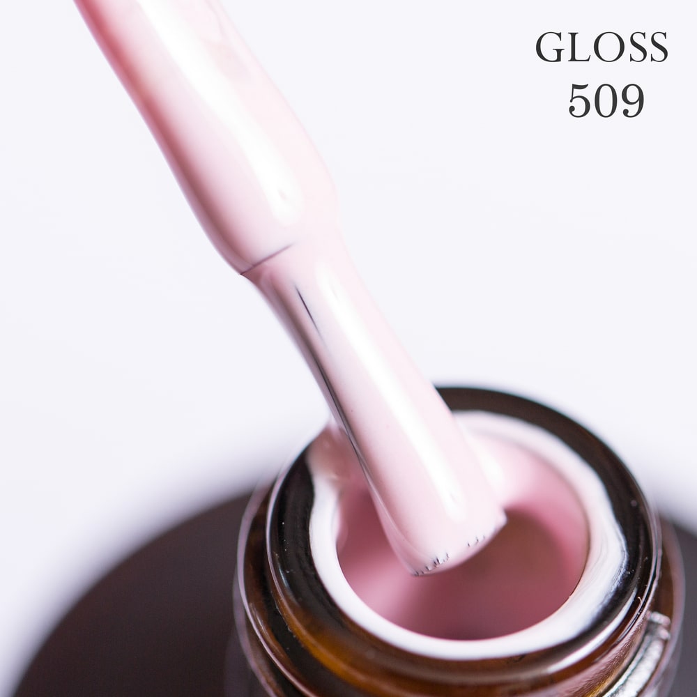 GLOSS Gel Polish 509 (Pale pink), 11ml