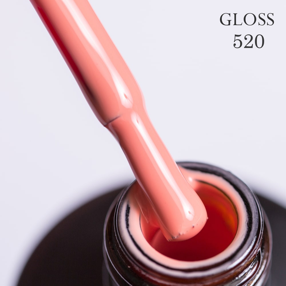 GLOSS Gel Polish 520 (Muted coral), 11ml