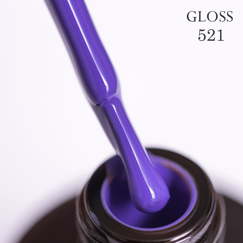 GLOSS Gel Polish 521 (Azure blue), 11ml