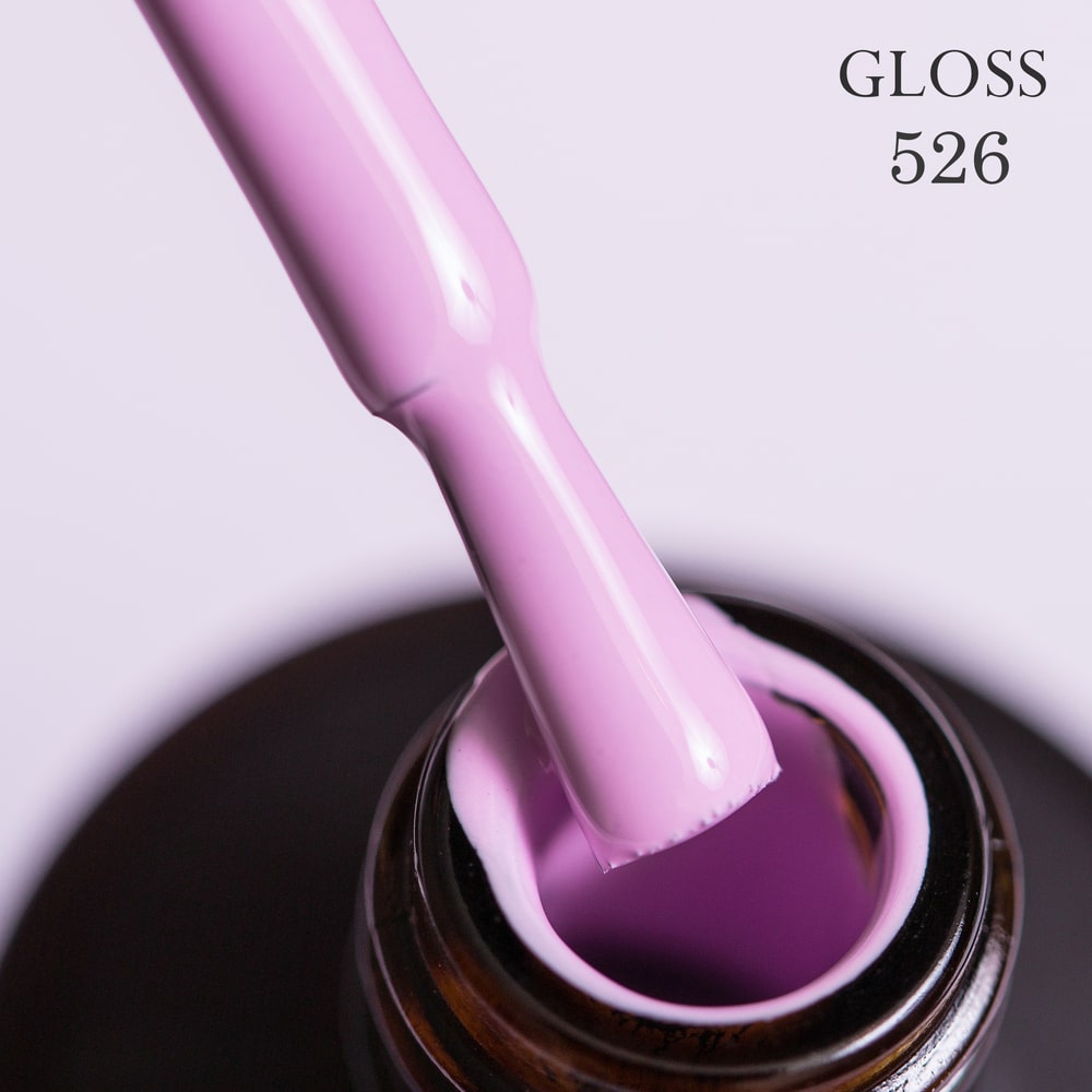 GLOSS Gel Polish 526 (Lilac), 11ml