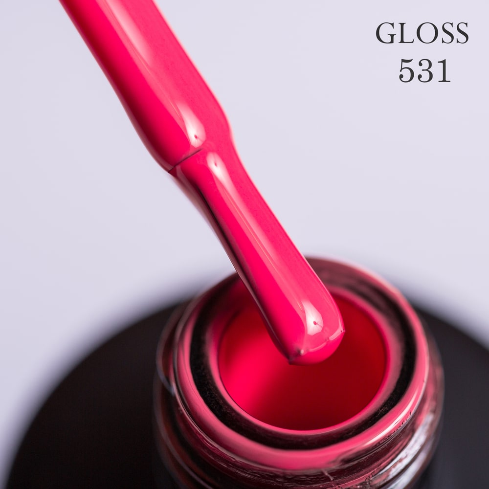 GLOSS Gel Polish 531 (Pink-coral), 11ml