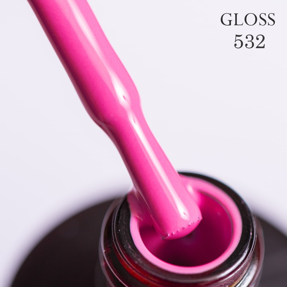 GLOSS Gel Polish 532 (Pink-purple), 11ml