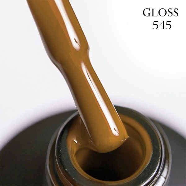 GLOSS Gel Polish 545 (Light brown), 11ml