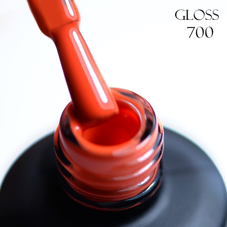 GLOSS Gel Polish 700 (Scarlet), 11ml