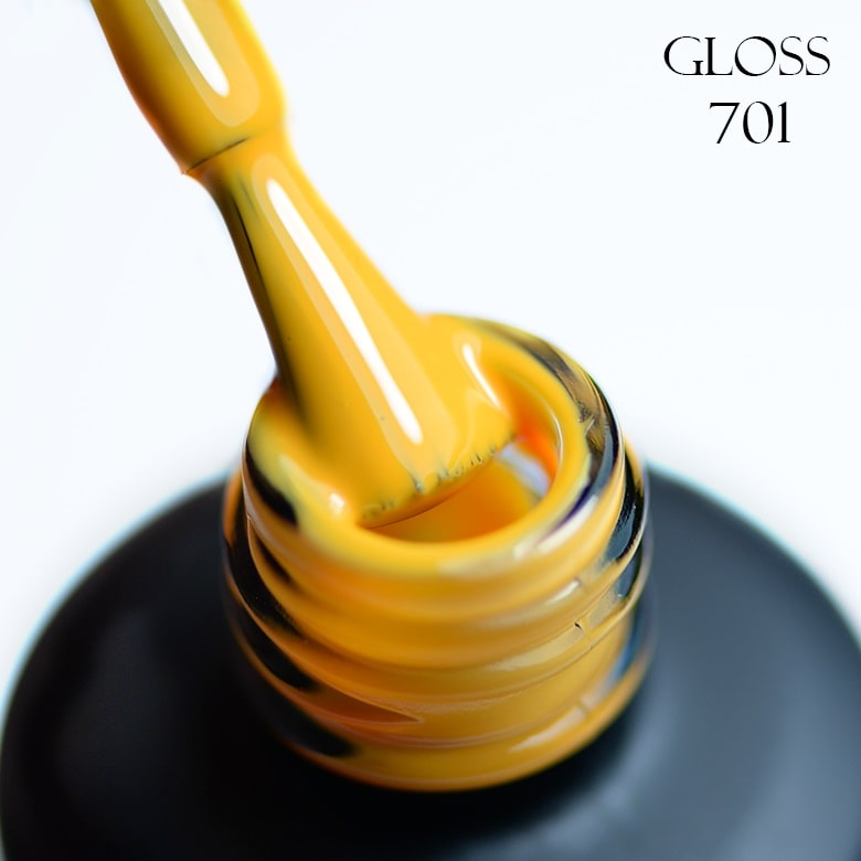 GLOSS Gel Polish 701 (Orange yellow), 11ml