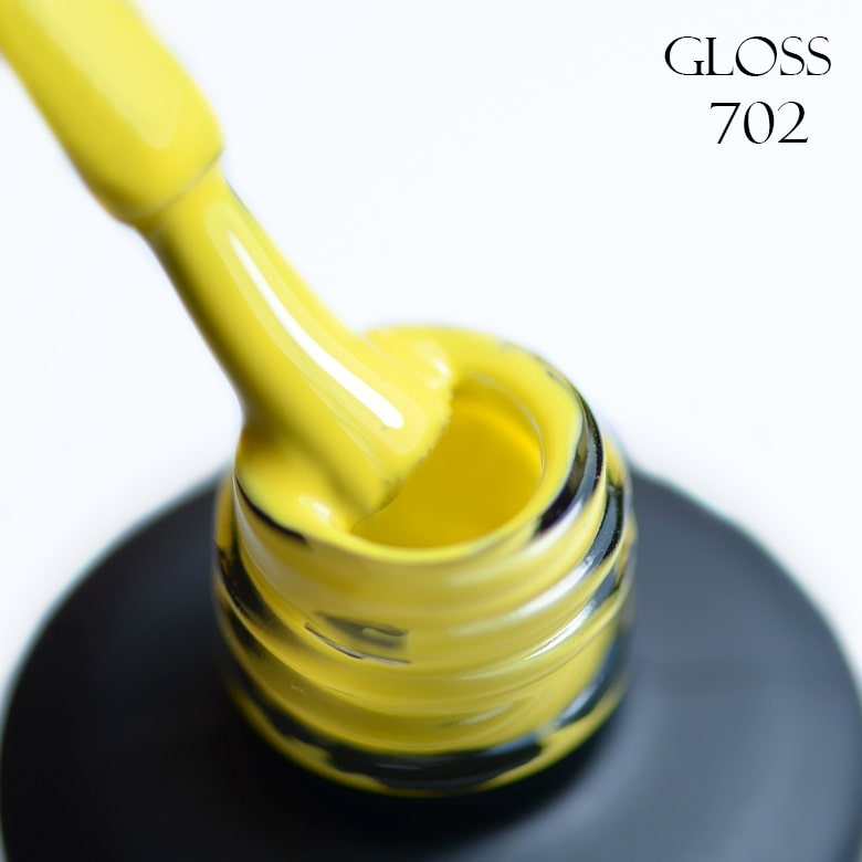 GLOSS Gel Polish 702 (Yellow green), 11ml