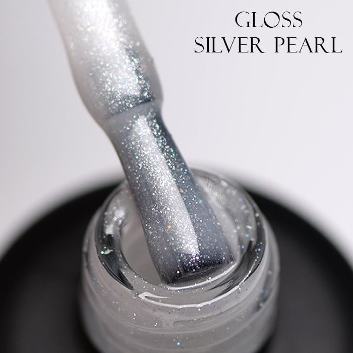 GLOSS Premium French Base Silver Pearl, 11ml