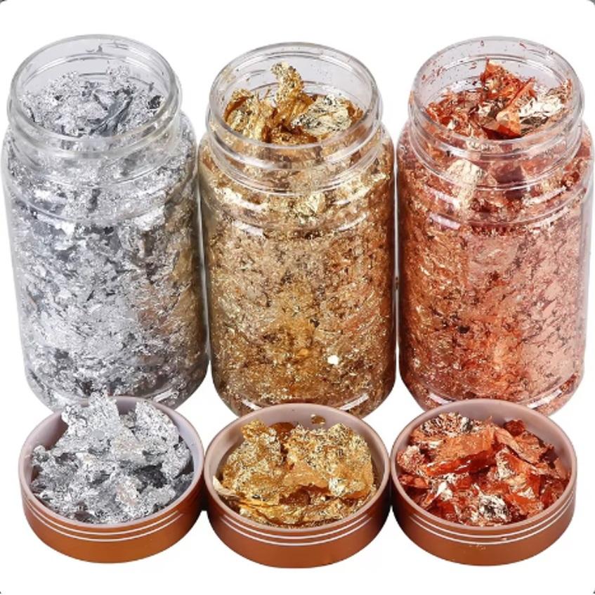 Silver Foil for Nail Designs - Level Up Beauty Supply