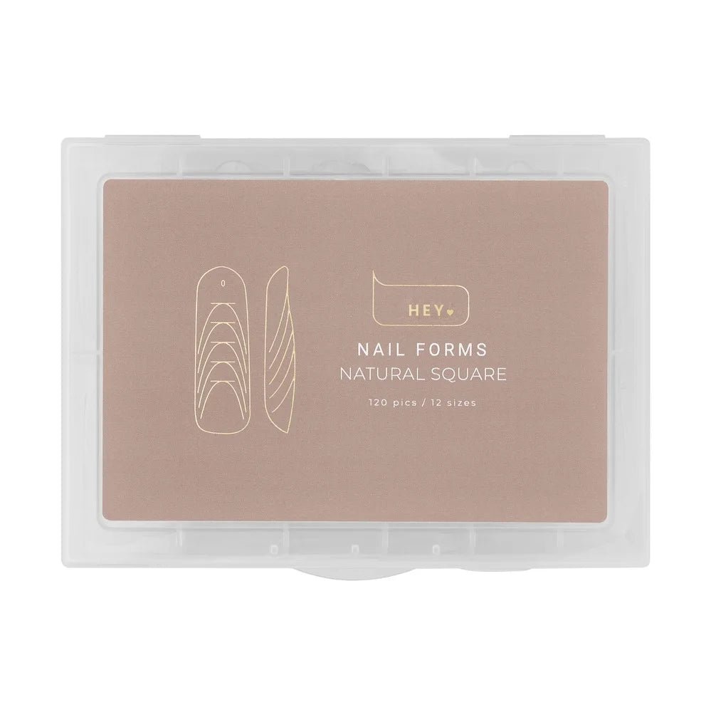 HEYLOVE Dual Forms Natural Square, 120 pcs - Level Up Beauty Supply