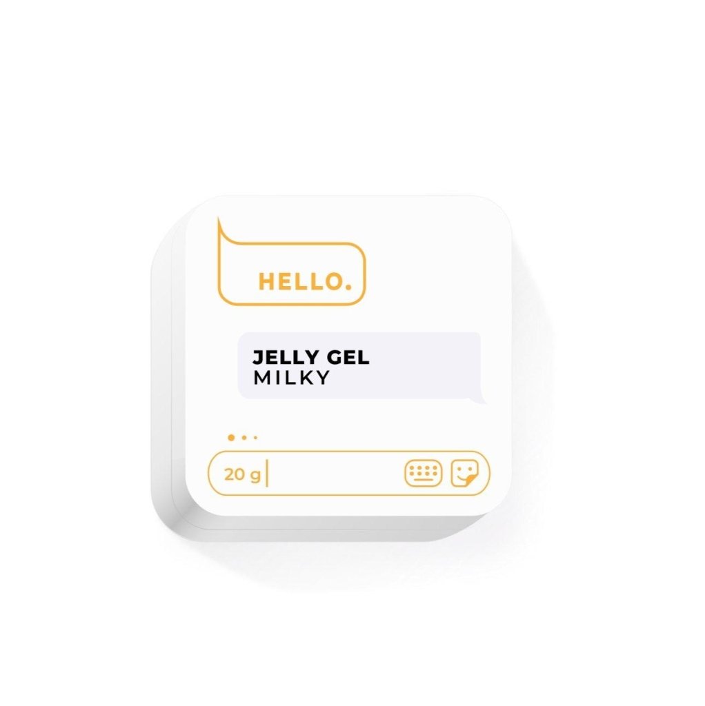 HEYLOVE Jelly Gel «Milky», 20 g - Level Up Beauty Supply