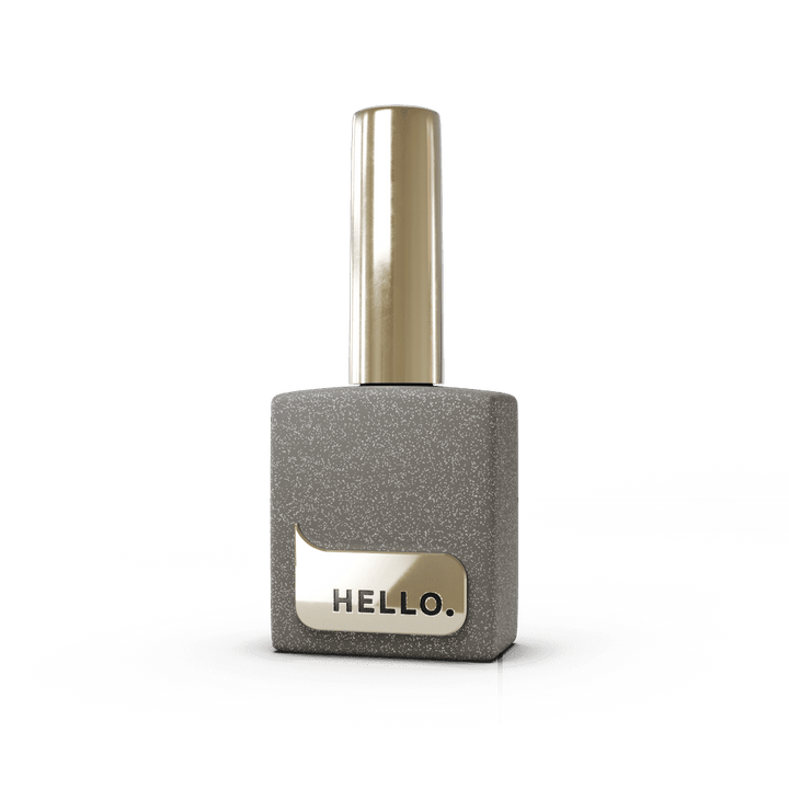 HELLO Silver Flakes Glossy TOP, 15ml