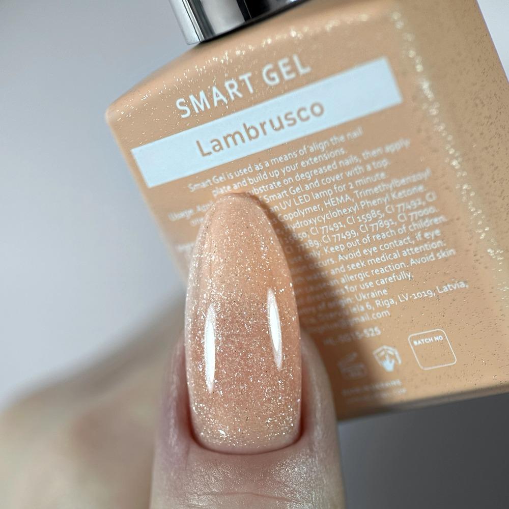 HEYLOVE Smart Builder Gel with Shimmer "Lambrusco", 15ml (TPO Free) - Level Up Beauty Supply