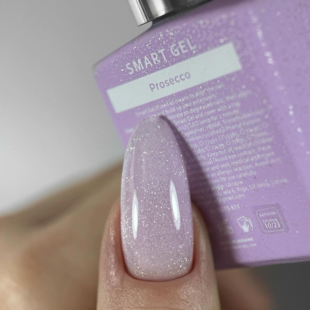 HELLO Smart Builder Gel with Shimmer "Prosecco", 15ml