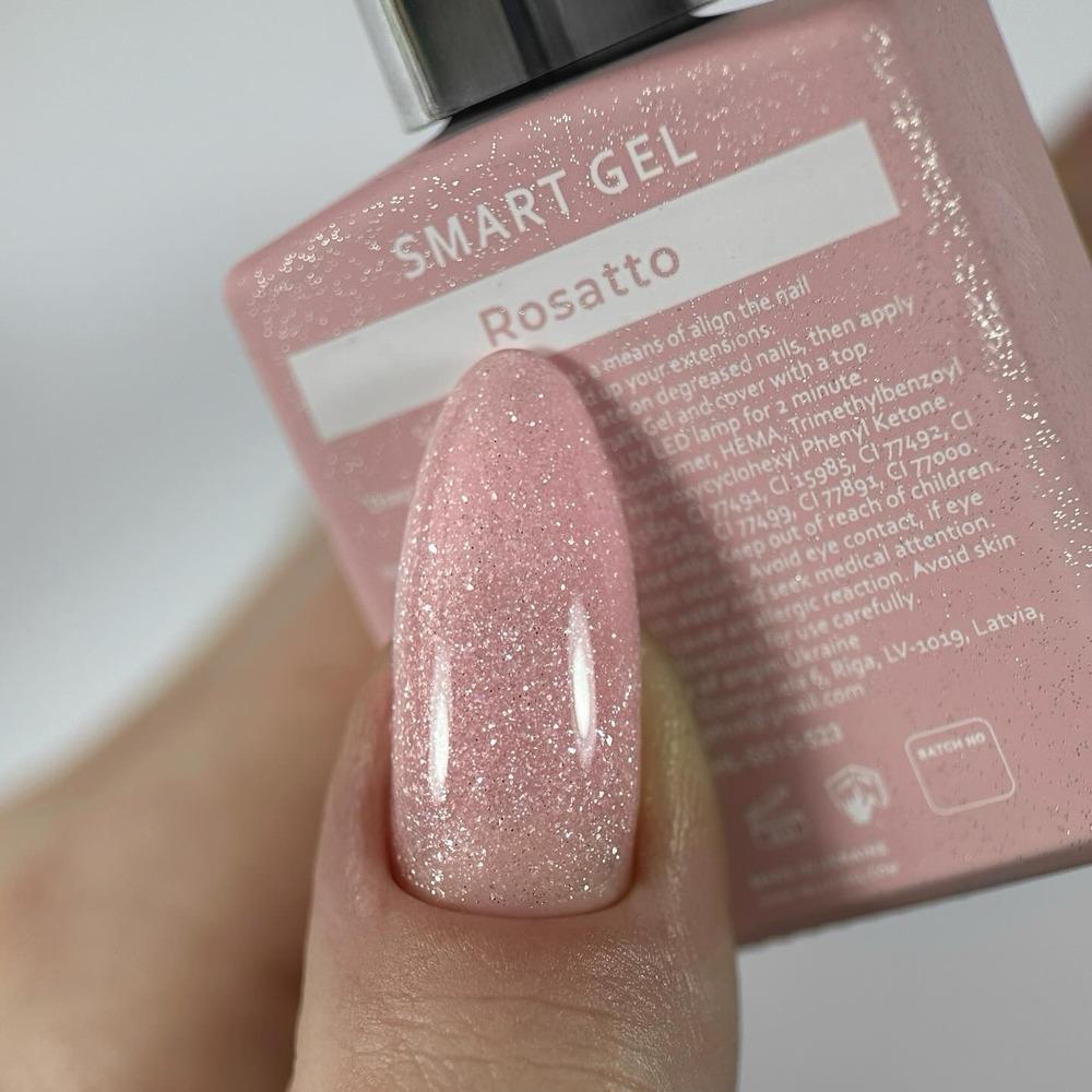 HEYLOVE Smart Builder Gel with Shimmer "Rosatto", 15ml (TPO Free) - Level Up Beauty Supply