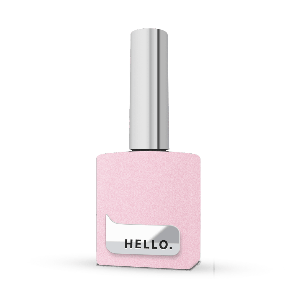 HELLO Smart Builder Gel with Shimmer "Rose", 15ml