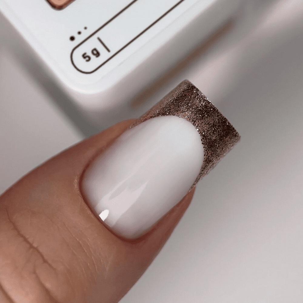 HEYLOVE Solid Platinum Gel Paint Rose Gold, 5g - Level Up Beauty Supply