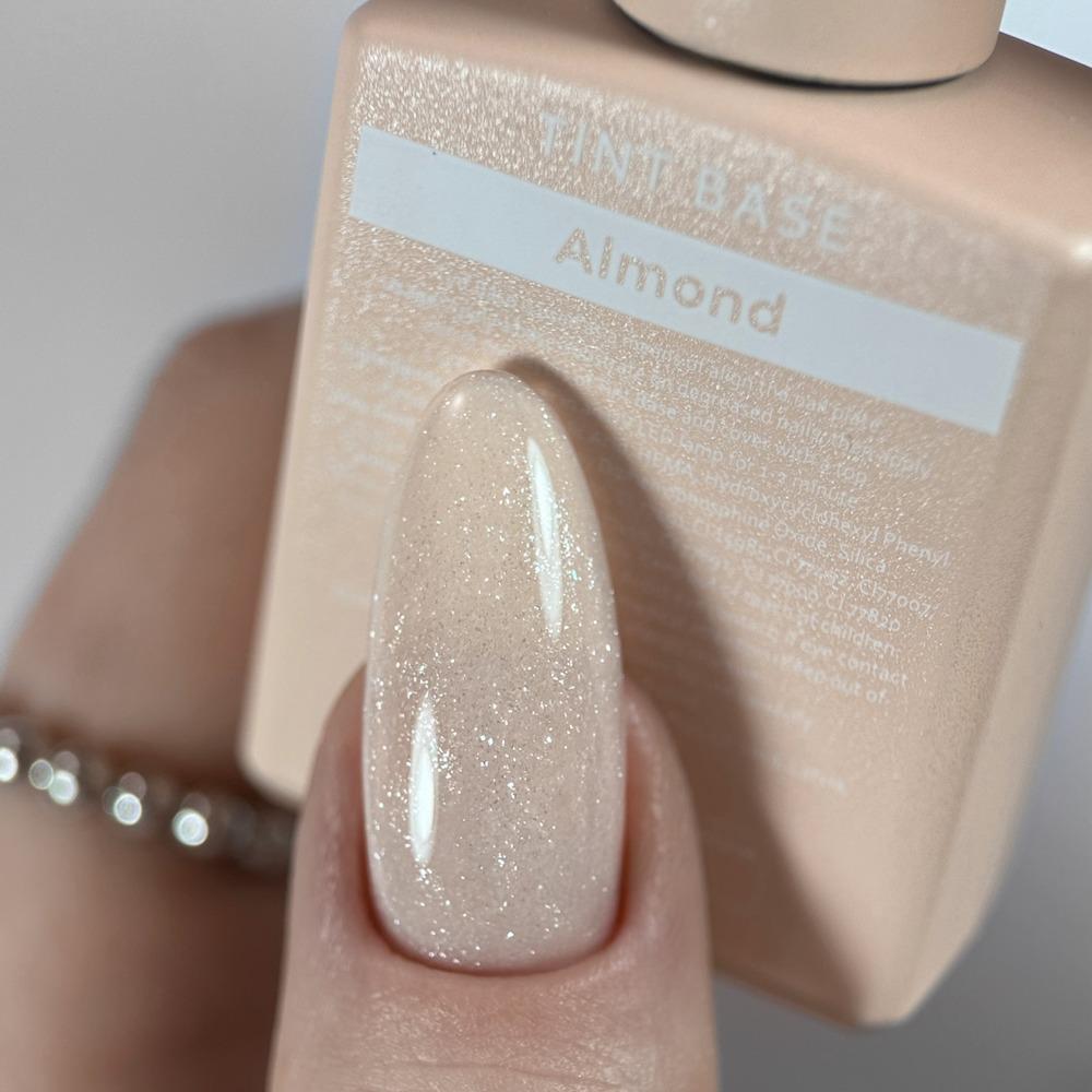 HELLO Tint Base with Shimmer "Almond", 15ml